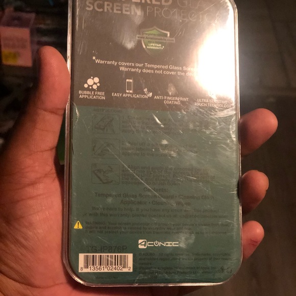 Aconic Tempered Glass Screen Protector For IPhone - Picture 4 of 5